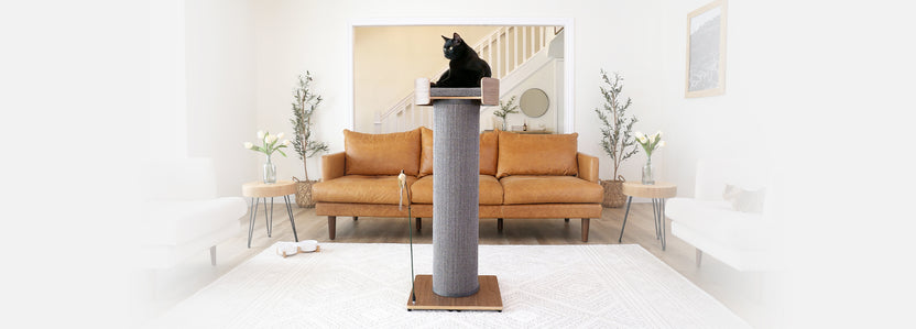 Giant Scratching Tower by One Fast Cat