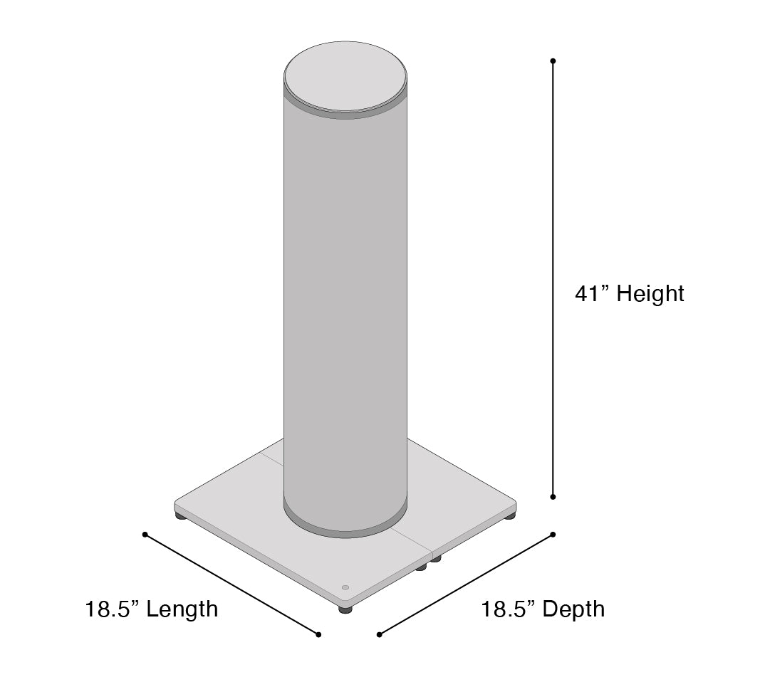 Giant Cat Scratching Post by One Fast Cat